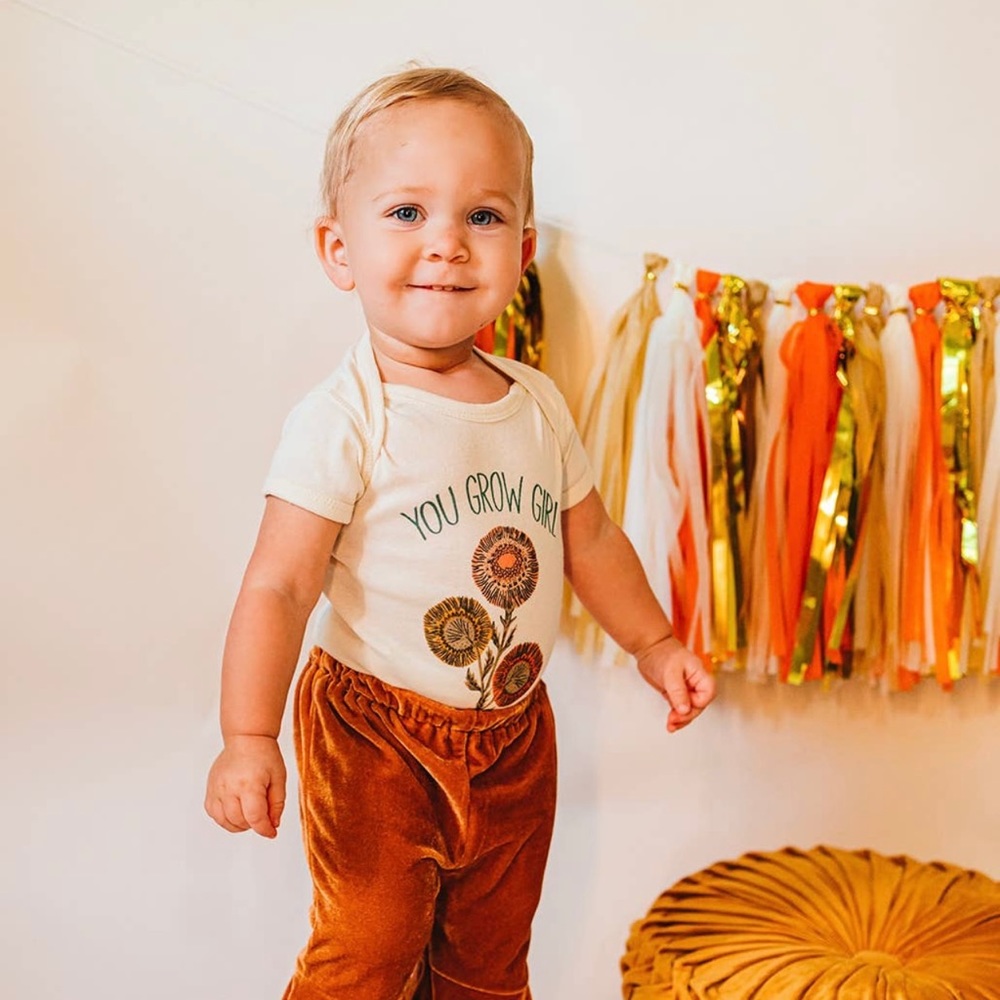 You Grow Girl Onesie